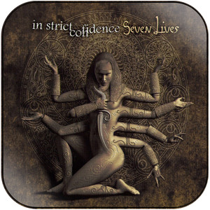 In Strict Confidence Seven Lives Album Cover Sticker