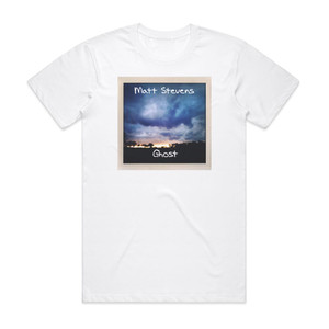 Matt Stevens Ghost Album Cover T-Shirt White Matt Stevens Ghost Album Cover T-Shirt White