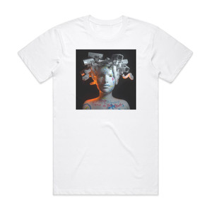 MEDUZA Piece Of Your Heart Album Cover T-Shirt White MEDUZA Piece Of Your Heart Album Cover T-Shirt White