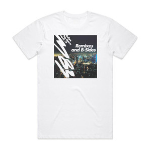 M83 Before The Dawn Heals Us Remixes And B Sides Album Cover T-Shirt White M83 Before The Dawn Heals Us Remixes And B Sides Album Cover T-Shirt White