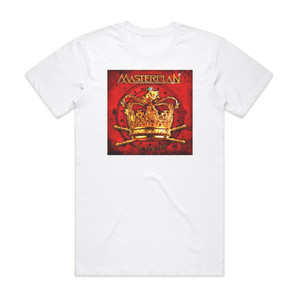 Masterplan Time To Be King Album Cover T-Shirt White Masterplan Time To Be King Album Cover T-Shirt White