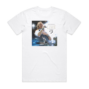 Marco Borsato Dromen Durven Delen Live 3Dimensies Album Cover T-Shirt White