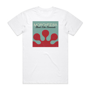 Morcheeba Blood Like Lemonade 4 Album Cover T-Shirt White Morcheeba Blood Like Lemonade 4 Album Cover T-Shirt White