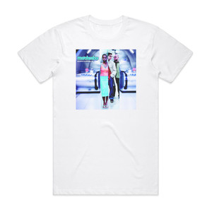 Morcheeba World Looking In Album Cover T-Shirt White Morcheeba World Looking In Album Cover T-Shirt White