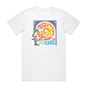 Michael Naura Quartet Call Album Cover T-Shirt White Michael Naura Quartet Call Album Cover T-Shirt White
