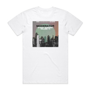 Moderator Street Bangerz Volume 10 Album Cover T-Shirt White Moderator Street Bangerz Volume 10 Album Cover T-Shirt White