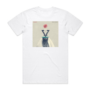 Moderator Sinners Syndrome Album Cover T-Shirt White Moderator Sinners Syndrome Album Cover T-Shirt White