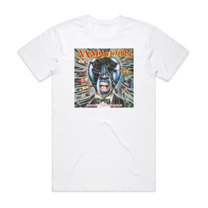 Marillion Bsides Themselves Album Cover T-Shirt White Marillion Bsides Themselves Album Cover T-Shirt White