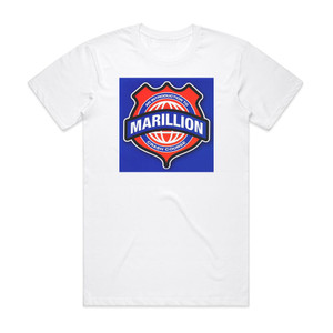 Marillion Crash Course An Introduction To Marillion 1 Album Cover T-Shirt White Marillion Crash Course An Introduction To Marillion 1 Album Cover T-Shirt White