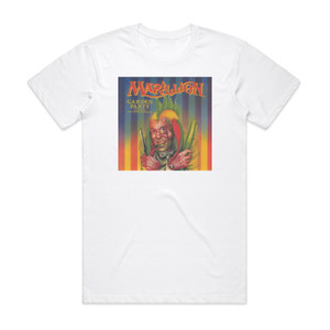 Marillion Garden Party Album Cover T-Shirt White Marillion Garden Party Album Cover T-Shirt White
