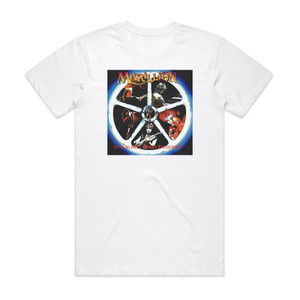 Marillion Real To Reel 1 Album Cover T-Shirt White Marillion Real To Reel 1 Album Cover T-Shirt White