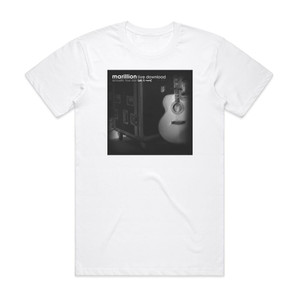 Marillion Less Is More 1 Album Cover T-Shirt White Marillion Less Is More 1 Album Cover T-Shirt White