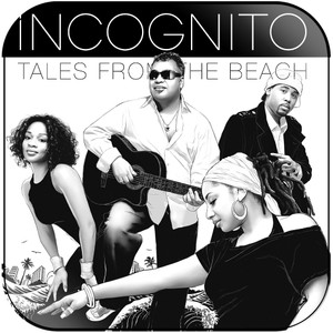 Incognito Tales From The Beach Album Cover Sticker Incognito Tales From The Beach Album Cover Sticker