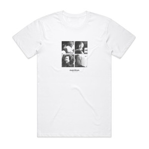 Marillion Less Is More Album Cover T-Shirt White Marillion Less Is More Album Cover T-Shirt White