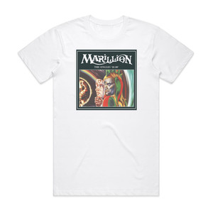 Marillion The Singles 8288 Album Cover T-Shirt White Marillion The Singles 8288 Album Cover T-Shirt White