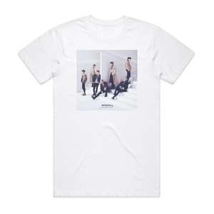 MONSTA X Shoot Out Japanese Version 1 Album Cover T-Shirt White