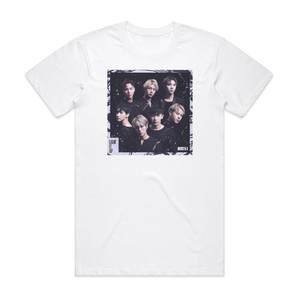 MONSTA X Livin It Up 2 Album Cover T-Shirt White