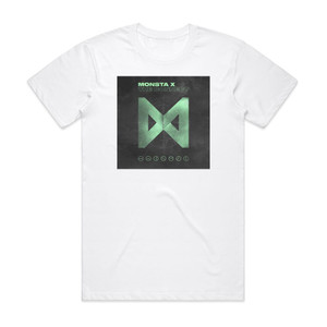MONSTA X The Connect Dejavu Album Cover T-Shirt White