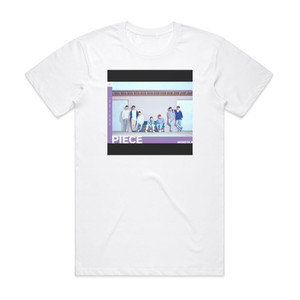 MONSTA X Piece 1 Album Cover T-Shirt White MONSTA X Piece 1 Album Cover T-Shirt White