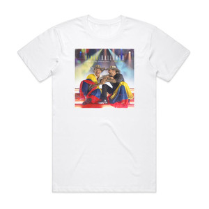 Maluma Vivir Bailando Album Cover T-Shirt White Maluma Vivir Bailando Album Cover T-Shirt White