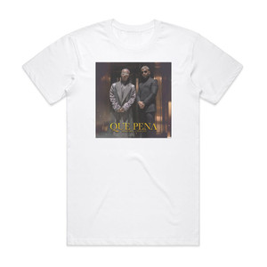 Maluma Qu Pena Album Cover T-Shirt White Maluma Qu Pena Album Cover T-Shirt White