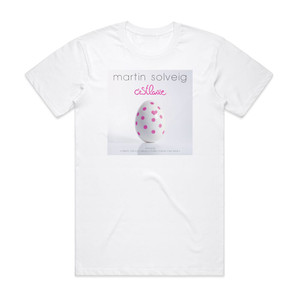 Martin Solveig Cest La Vie Album Cover T-Shirt White Martin Solveig Cest La Vie Album Cover T-Shirt White