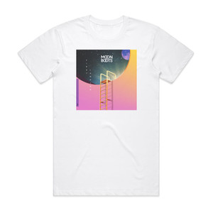 Moon Boots First Landing Album Cover T-Shirt White