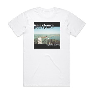 Marc Glenroy Flight To Sydney Album Cover T-Shirt White Marc Glenroy Flight To Sydney Album Cover T-Shirt White