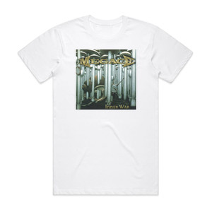 Megace Inner War Album Cover T-Shirt White Megace Inner War Album Cover T-Shirt White