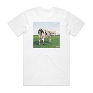 Morgaua Quartet Atom Heart Mother Is On The Edge Album Cover T-Shirt White