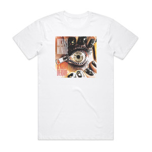 Michael Monroe Sensory Overdrive Album Cover T-Shirt White Michael Monroe Sensory Overdrive Album Cover T-Shirt White