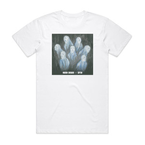 Modern Crusader Septem Album Cover T-Shirt White Modern Crusader Septem Album Cover T-Shirt White