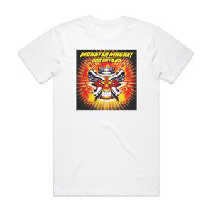 Monster Magnet God Says No Album Cover T-Shirt White