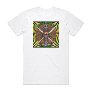 Monster Magnet Spine Of God 1 Album Cover T-Shirt White Monster Magnet Spine Of God 1 Album Cover T-Shirt White