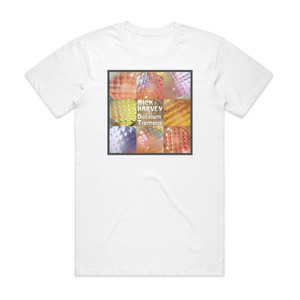 Mick Harvey Delirium Tremens 1 Album Cover T-Shirt White Mick Harvey Delirium Tremens 1 Album Cover T-Shirt White