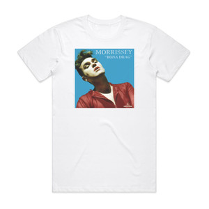 Morrissey Bona Drag Album Cover T-Shirt White Morrissey Bona Drag Album Cover T-Shirt White