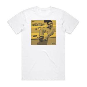 Morrissey Very Best Of Album Cover T-Shirt White