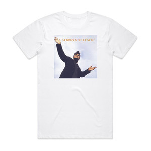 Morrissey Kill Uncle Album Cover T-Shirt White Morrissey Kill Uncle Album Cover T-Shirt White