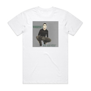 Morrissey Maladjusted Album Cover T-Shirt White