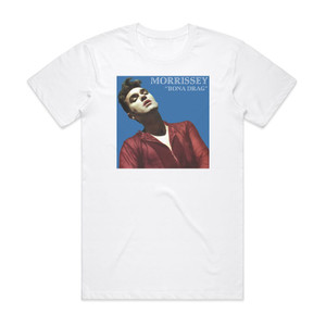 Morrissey Bona Drag 1 Album Cover T-Shirt White