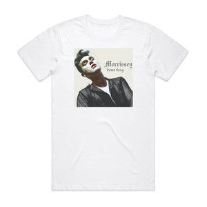 Morrissey Bona Drag 2 Album Cover T-Shirt White