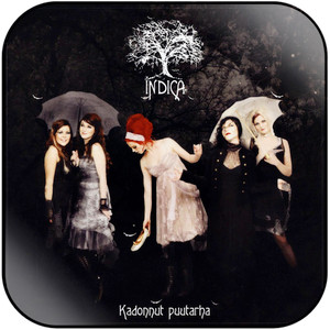 Indica Kadonnut Puutarha Album Cover Sticker Indica Kadonnut Puutarha Album Cover Sticker