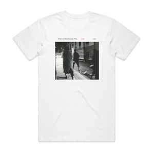 Marcin Wasilewski Trio Live Album Cover T-Shirt White Marcin Wasilewski Trio Live Album Cover T-Shirt White