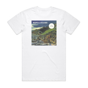Maps and Atlases Perch Patchwork Album Cover T-Shirt White