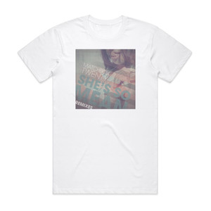 Matchbox Twenty Shes So Mean 1 Album Cover T-Shirt White Matchbox Twenty Shes So Mean 1 Album Cover T-Shirt White