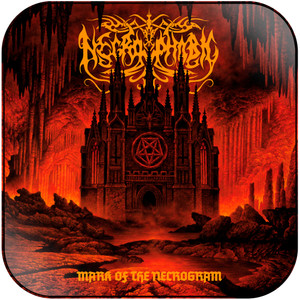 Necrophobic Mark Of The Necrogram-1 Album Cover Sticker Necrophobic Mark Of The Necrogram-1 Album Cover Sticker