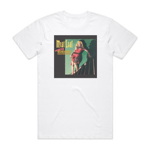 Meat Loaf Welcome To The Neighborhood 1 Album Cover T-Shirt White Meat Loaf Welcome To The Neighborhood 1 Album Cover T-Shirt White
