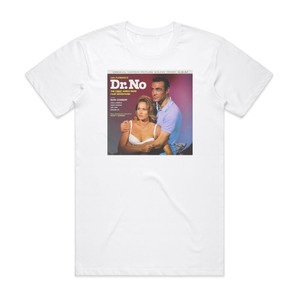 Monty Norman Dr No 1 Album Cover T-Shirt White