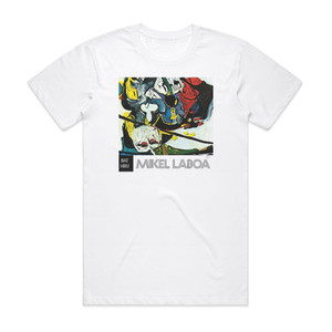 Mikel Laboa Bat Hiru Album Cover T-Shirt White Mikel Laboa Bat Hiru Album Cover T-Shirt White