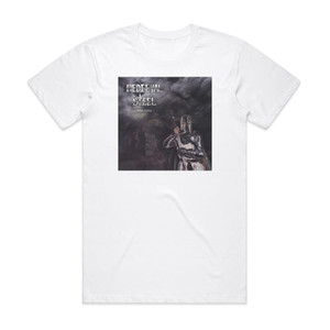 Medieval Steel Dark Castle Album Cover T-Shirt White Medieval Steel Dark Castle Album Cover T-Shirt White